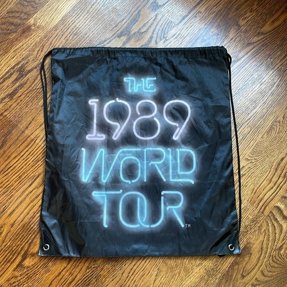Taylor Swift : 1989 Tour drawstring backpack original - Picture 1 of 5